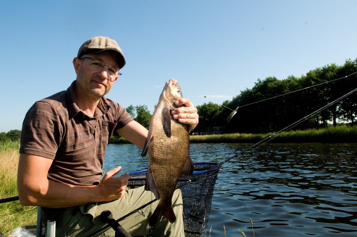 Bream caught using the method feeder