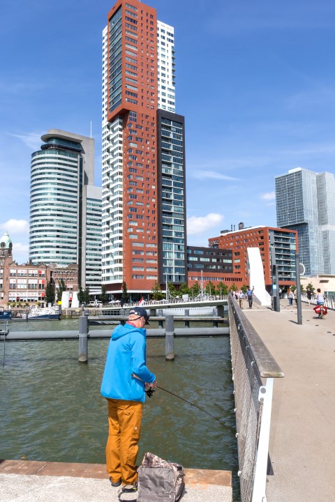 Streetfishing in Rotterdam