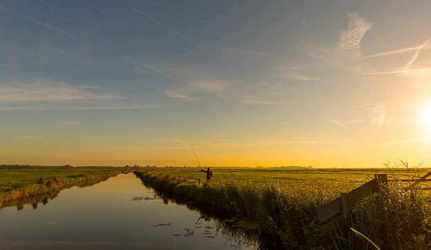 Fishing in Holland