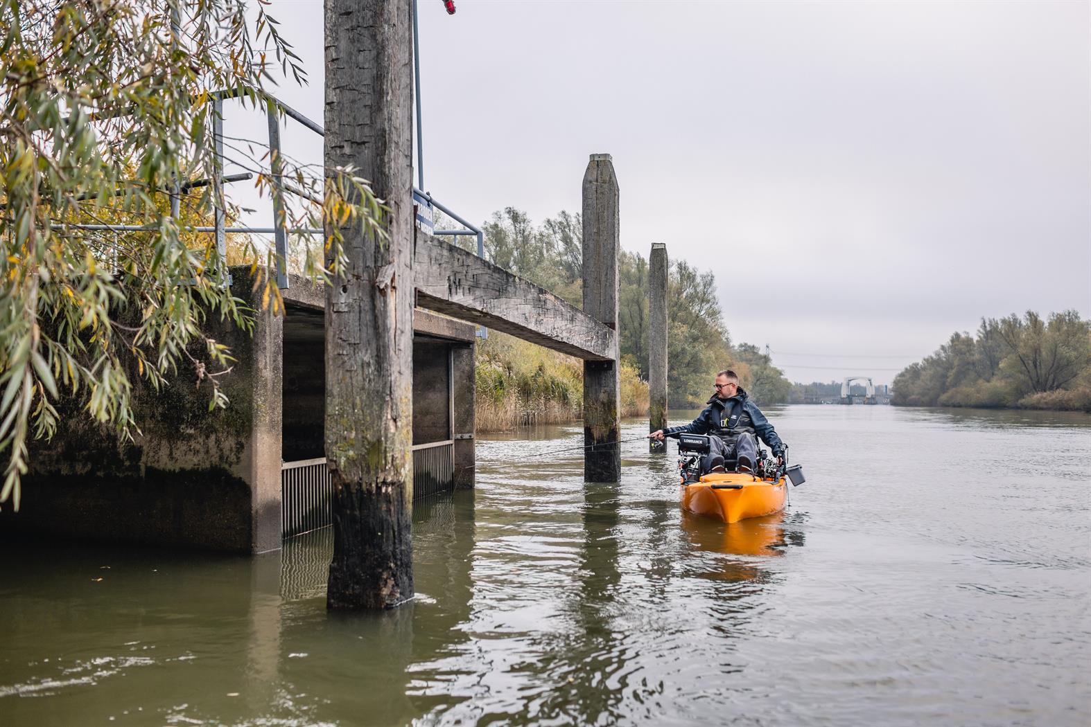 kayak vertikalen