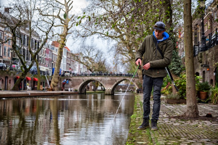 Streetfishing in Utrecht