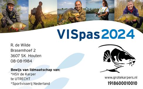 VISpas 2024: nu online te bestellen!